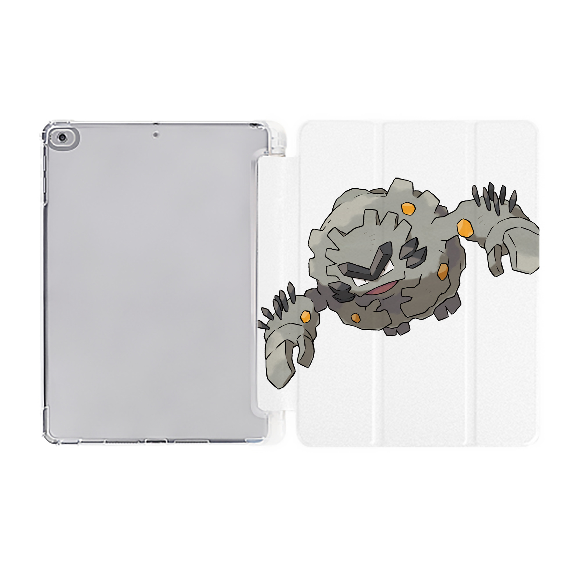 （画像用） ポケットモンスター Pokémon IPad ケース ペン収納付き 三つ折りスタンド PUレザー×シリコン 対応機種9.5/10.5/10.9インチ